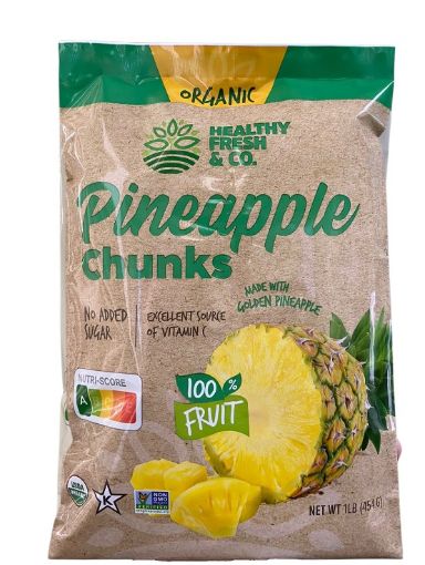 Imagen de PIÑA HEALTHY FRESH CONGELADA EN TROZOS 454.6 G