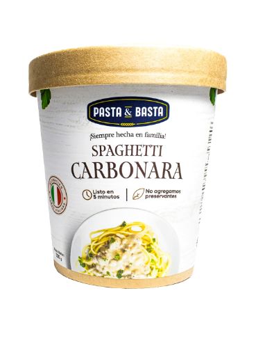 Imagen de PASTA PASTA Y BASTA CARBONARA 330 G