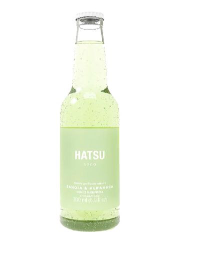 Imagen de BEBIDA HATSU SANDÍA & ALBAHACA  300 ML