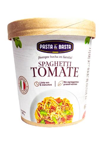 Imagen de SPAGUETTI PASTA Y BASTA TOMATE 330 G