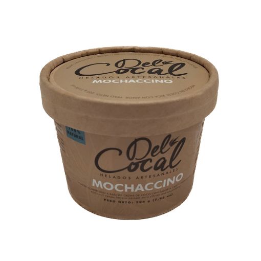 Imagen de HELADO DEL COCAL ARTESANAL SABOR MOCHACCINO 200 G