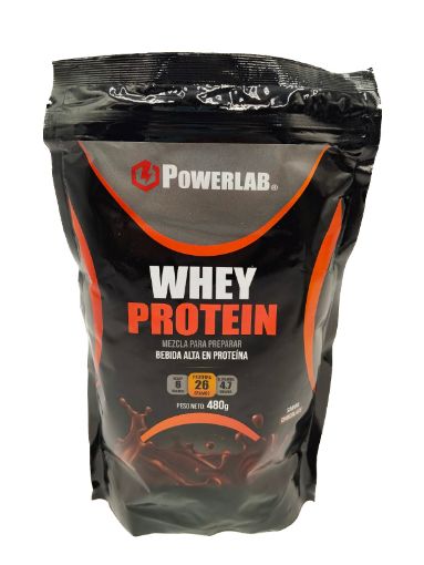 Imagen de PROTEÍNA WHEY CHOCOLATE EN POLVO 480 G