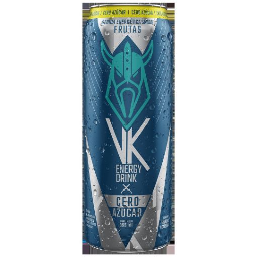 Imagen de BEBIDA ENER VIKING CERO AZÚCAR LATA 355.00 ML