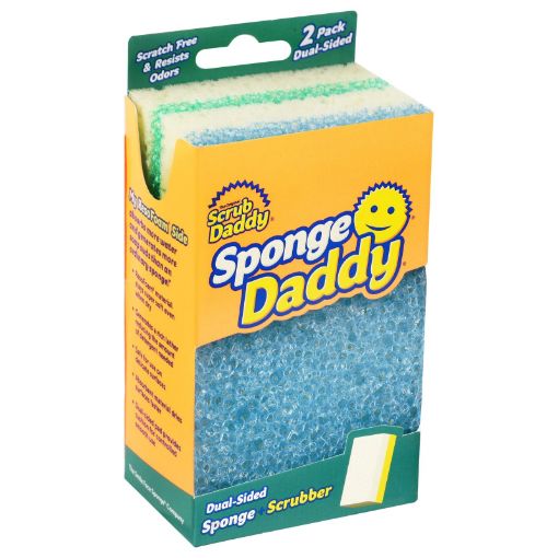 Imagen de ESPONJA SCRUB DADDY DOBLE CARA SPONGE DADDY 2 UND