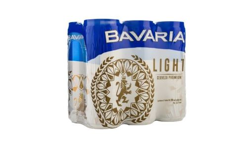 Imagen de CERVEZA BAVARIA LIGHT LATA SLEEK 6 UND 350 ML