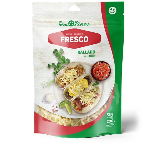 Imagen de QUESO DOS PINOS FRESCO RALLADO 200 G