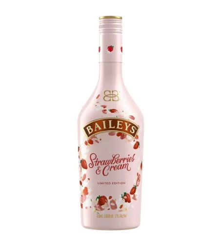 Imagen de CREMA IRLANDESA BAILEYS FRESA BOTELLA 700.00 ML