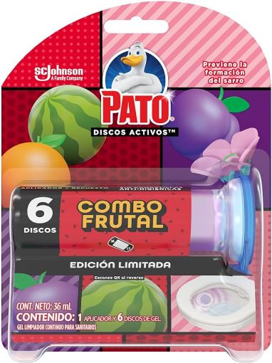 Imagen de DISCOS ACTIVOS PATO COMBO FRUTAL 36.00 ML