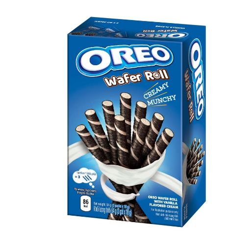 Imagen de BARQUILLO OREO WAFER ROLL VAINILLA 54.00 G