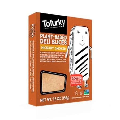 Imagen de JAMON TOFURKY AHUMADO HICKORY VEGANO DELI SLICES 156 G