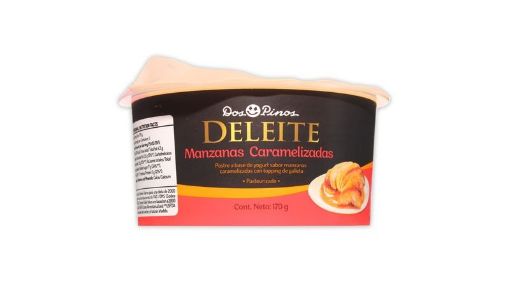 Imagen de YOGURT DOS PINOS DELEITE MANZANAS CARAMELIZADAS 170 g 