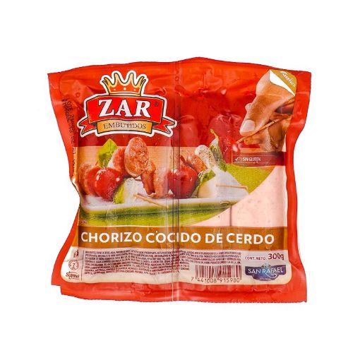 Imagen de CHORIZO ZAR PRECOCIDO DE CERDO 300 G 