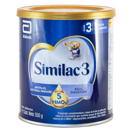 Imagen de  FÓRMULA INFANTIL  SIMILAC 3 5HMOS 350.00 G