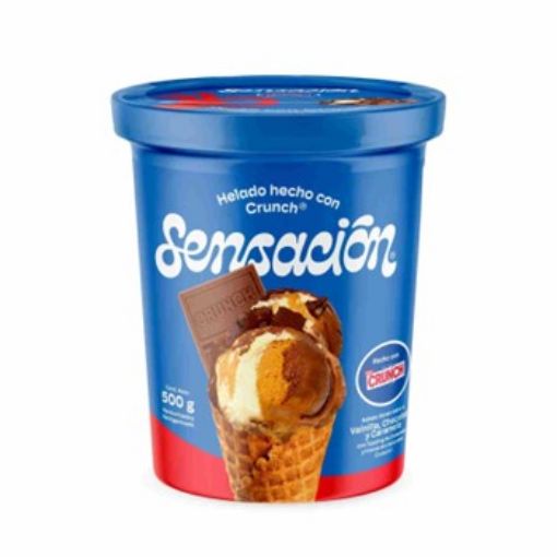 Imagen de HELADO SENSACIÓN VAINILLA CHOCOLATE & CARAMELO 495.00 G