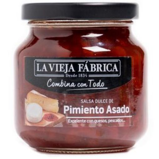 Imagen de SALSA LA VIEJA FÁBRICA PIMIENTO ASADO 280.00 G