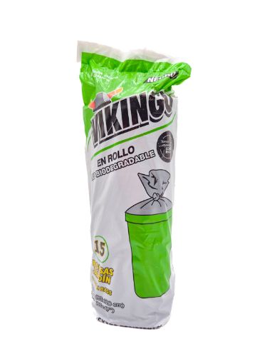 Imagen de BOLSA VIKINGO PARA BASURA JARDIN BIODEGRADABLE ROLLO 15.00 UND