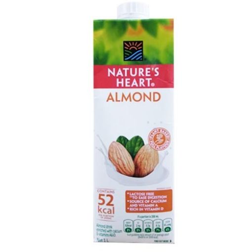 Imagen de BEBIDA NATURES HEART ALMENDRA 1000 ML