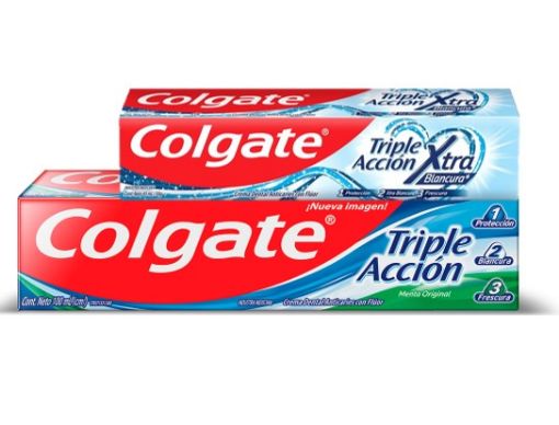 Imagen de OFERTA COLGATE TRIPLE ACCION 100 ML+TRIPLE ACCION XTRA 45 ML PREC ESP 