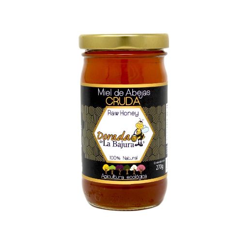 Imagen de MIEL DE ABEJA DORADA DE LA BAJURA CREMADA 270 G