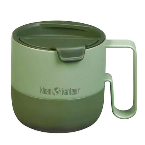 Imagen de VASO TÉRMICO KLEAN KANTEEN RISE MUG VERDE MUSGO INOXIDABLE 14 OZ 