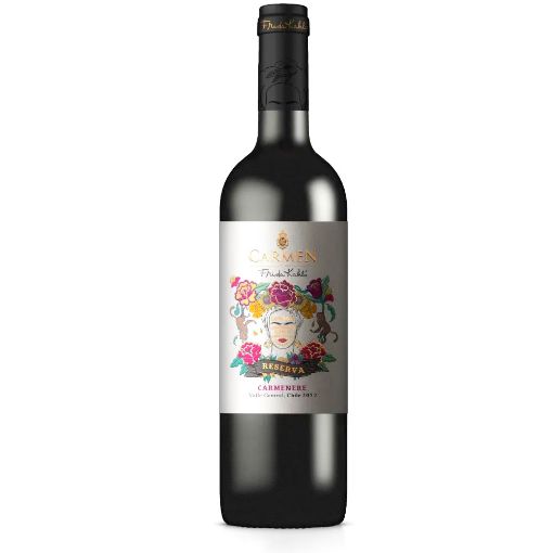 Imagen de VINO TINTO CARMEN FRIDA KAHLO CARMENERE 750.00 ML