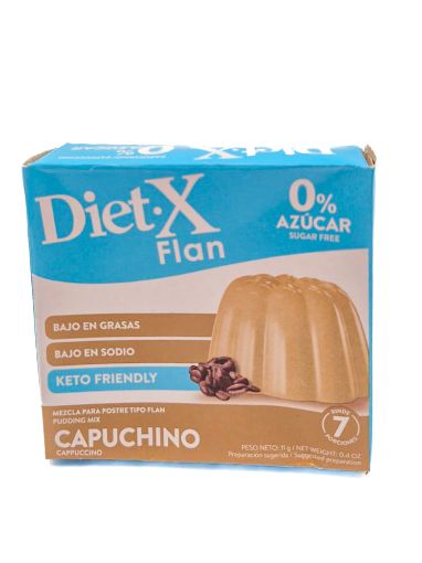 Imagen de FLAN DIET-X SIN AZUCAR SABOR CAPUCHINO 11.00 G