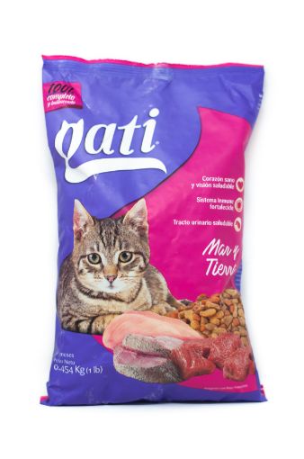 Imagen de ALIMENTO PARA GATO GATI MAR Y TIERRA ADULTO 454.00 G