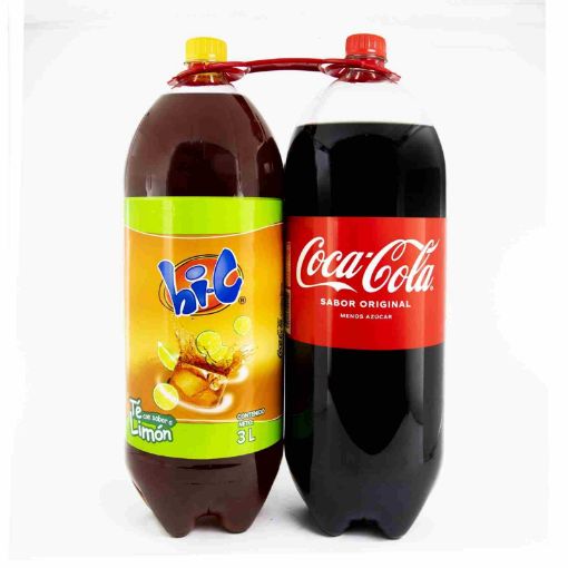 Imagen de OFERTA COCA COLA 6000 ML - REFRESCO GASEOSO COCA COLA 3000 ML +  JUGO HI-C TE LIMON 3000 ML 