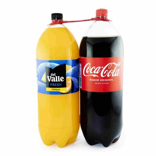 Imagen de OFERTA COCA COLA 6000 ML - REFRESCO GASEOSO COCA COLA 3000 ML +  JUGO DEL VALLE FRESH CÍTRICOS 3000 ML 