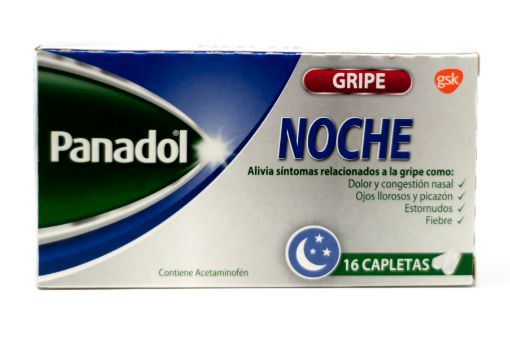 Imagen de PASTILLA  PANADOL GRIPE NOCHE 1X50 16,00 und 