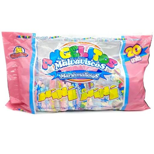 Imagen de MARSHMALLOW GUANDY ANGELITOS MINIS SURTIDO 800.00 G