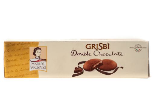 Imagen de GALLETA MATILDE VICENZI GRISBI DE CHOCOLATE RELLENA 135 G