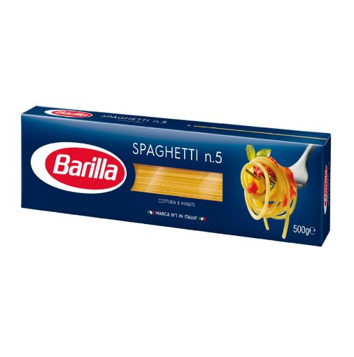 Imagen de PASTA BARILLA SPAGUETTI N°5 500.00 G