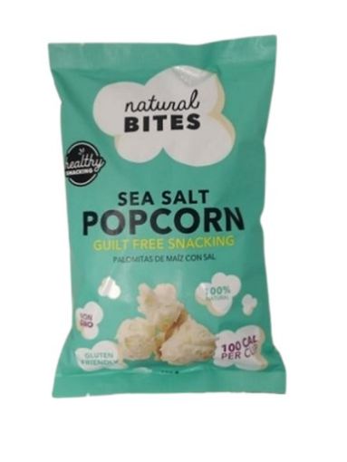 Imagen de PALOMITAS DE MAIZ NATURAL BITES CON SAL SIN GLUTEN 100 g 