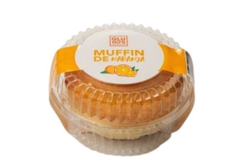 Imagen de MUFFIN  GLUNOS SABOR NARANJA LIBRE DE GLUTEN 70 g 