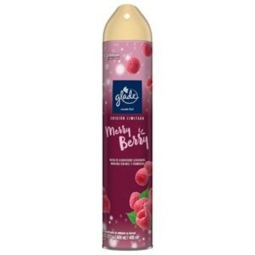 Imagen de AROMATIZANTE GLADE MERRY BERRY EN AEROSOL 400.00 ML