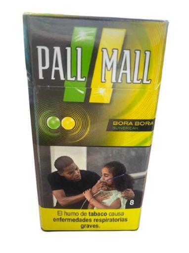 Imagen de CIGARRO PALL MALL BORA BORA SUNBREAK 20.00 UND