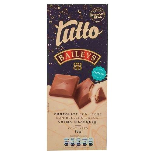 Imagen de CHOCOLATE TUTTO BAILEYS BARRA 80 g 