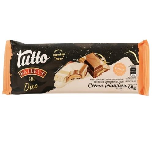 Imagen de CHOCOLATE TUTTO DUO BAILEYS CREMA IRLANDESA 60.00 G