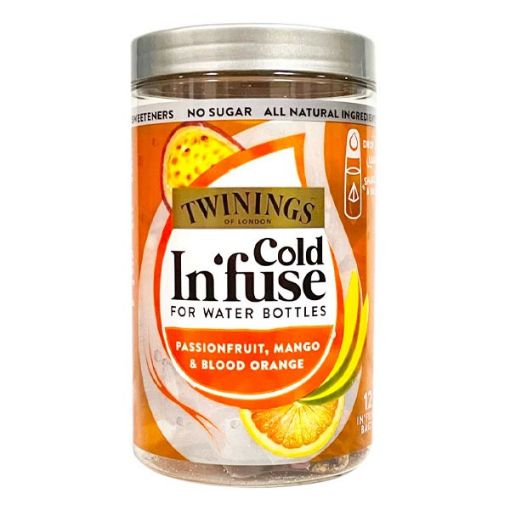 Imagen de INFUSIÓN FRÍA TWININGS MARACUYÁ MANGO & NARANJA 30.00 g 