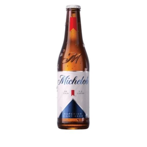 Imagen de CERVEZA MICHELOB SUPERIOR LIGHT BOTELLA 355.00 ML