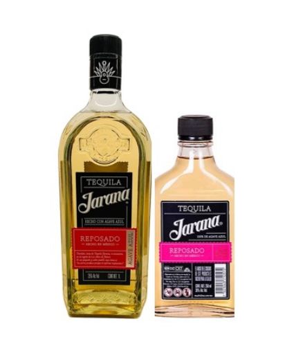 Imagen de OFERTA JARANA 1250 ML-TEQUILA OSCURO 1000 ML+TEQUILA OSCURO 250  ML