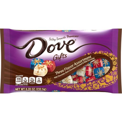 Imagen de CHOCOLATE DOVE SURTIDO GIFTS NAVIDEÑO 232.50 G