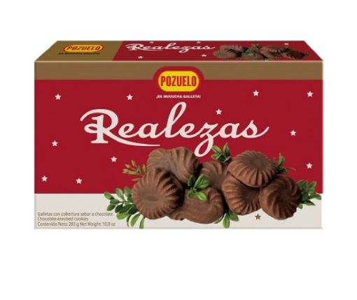 Imagen de GALLETA POZUELO REALEZAS DE CHOCOLATE 212.00 G