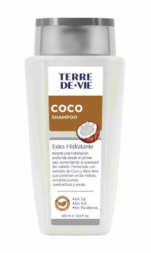 Imagen de SHAMPOO TERRE DE VIE COCO EXTRA HIDRATANTE 400.00 ML