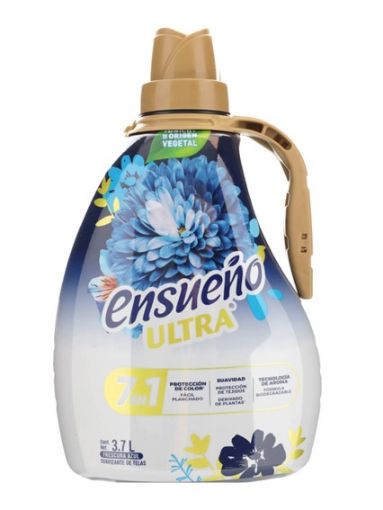 Imagen de SUAVIZANTE ENSUEÑO ULTRA FRESCURA AZUL 3700.00 ML