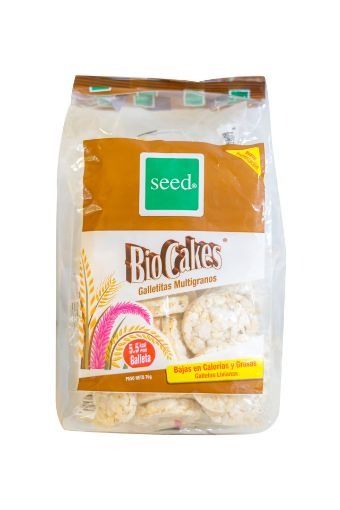 Imagen de GALLETA SEED BIO CAKES MULTIGRANOS 76 g 