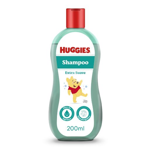 Imagen de SHAMPOO HUGGIES EXTRA SUAVE PARA BEBE  200 ml 