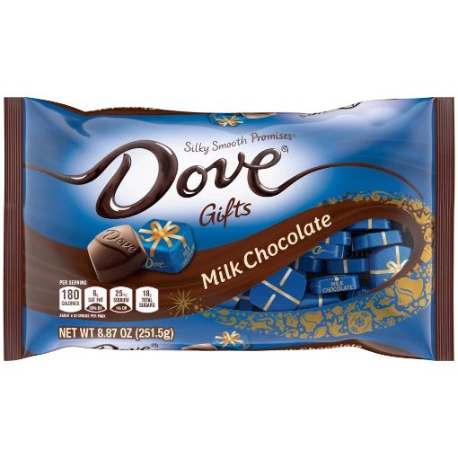 Imagen de CHOCOLATE DOVE CON LECHE GIFTS NAVIDEÑO 251.50 G