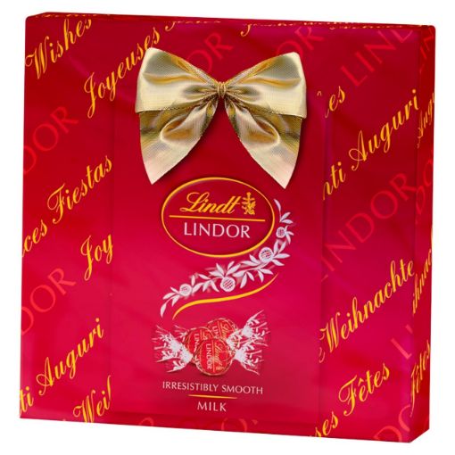 Imagen de CHOCOLATE  LINDT LINDOR LECHE CAJA  287 G